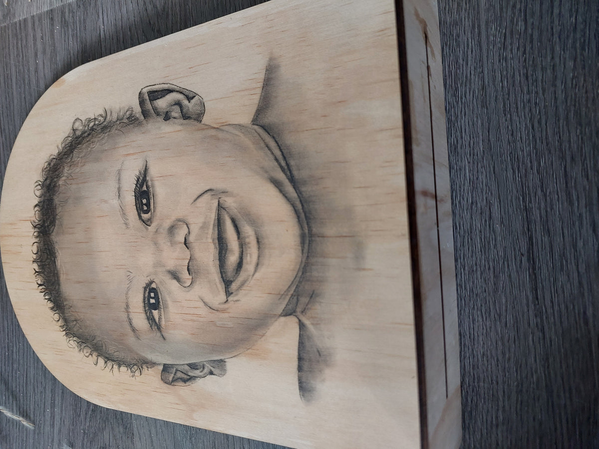 Custom Portrait Keepsake Arch Stand