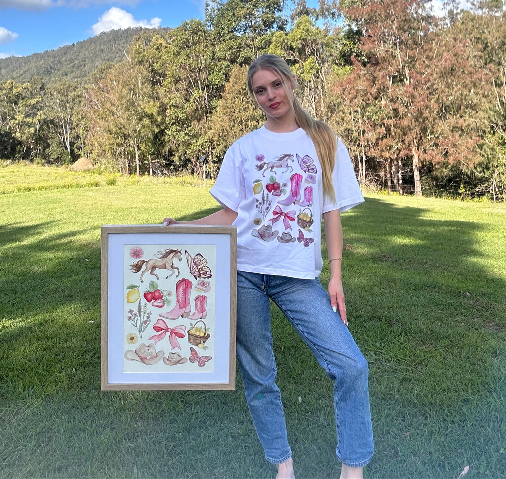 Custom Keepsake Mini & Muma Moments matching T-shirts and artwork