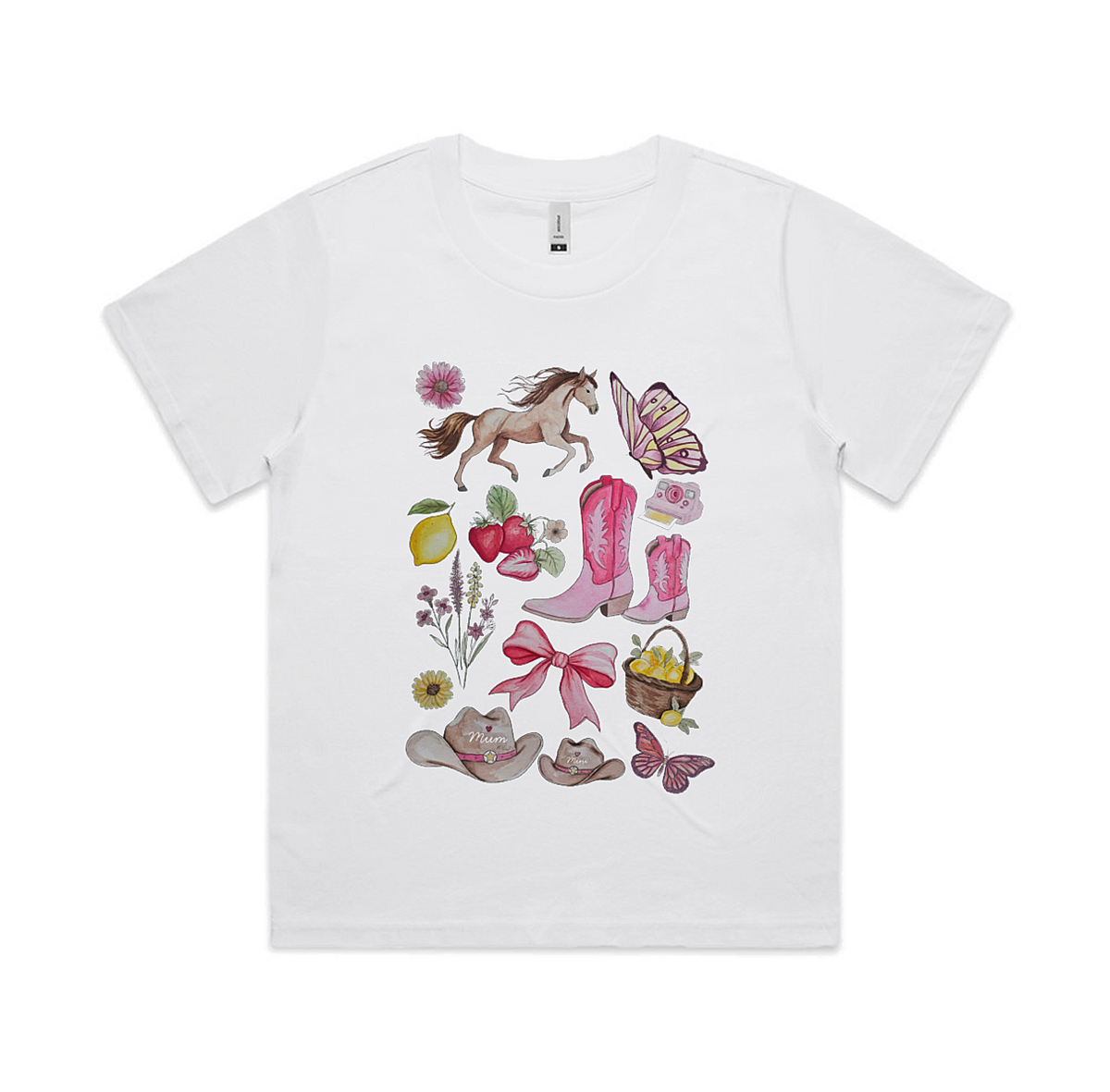 Custom Keepsake Mini & Muma Moments matching T-shirts and artwork